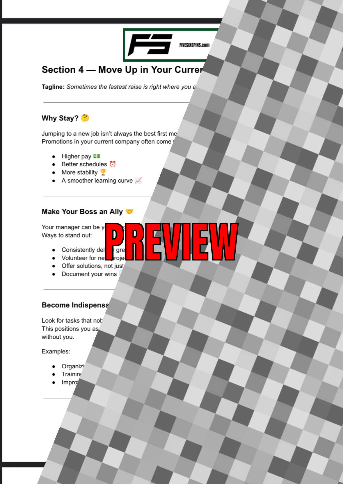 Career Growth Blueprint